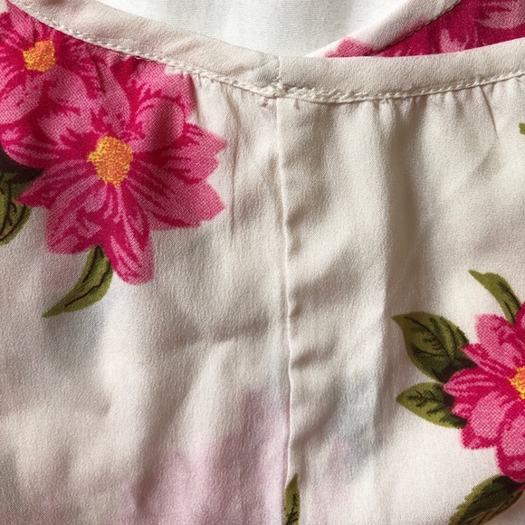 Floral O’Neill peplum tank - Picture 9 of 9